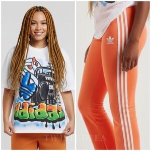 2 pc adidas originals T-shirt & leggings matching outfit sizes M L and XL NWT